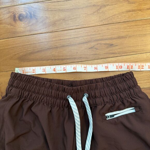 Women Vuori Vuori Clementine 4" Short Mid Rise Lined in Brick Size Extra Smal - Picture 10 of 10